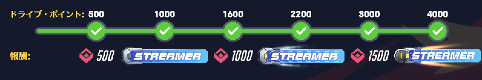 第8弾のシグネチャー報酬